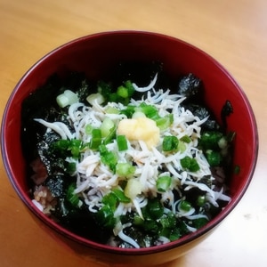 超簡単！シンプルしらす丼♡